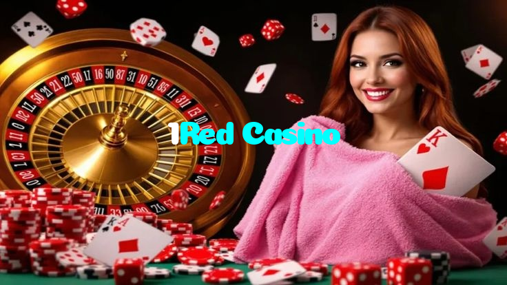 1Red Casino casino presented on mobile device in Pakistan with slots and live games